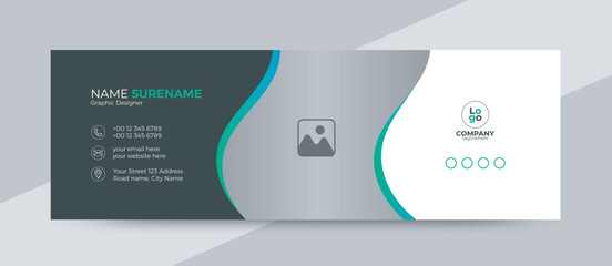 Email Signature design | Simple & clean email signature design