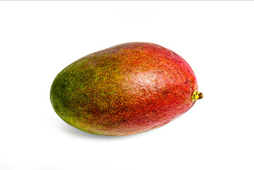 Mango fruit isolated on white background Healthy nutrition