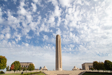 Fototapeta premium World War I National Memorial in Kansas City, Missouri.