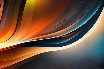 3d Colorful abstract modern background. 3d colorful canva background. generative ai