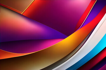 3d Colorful abstract wallpaper modern background 20. generative ai	