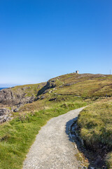 Ballyhillin, Ireland - September 1 2023 "Wild Atlantic Way scenic road, Mailin Head"