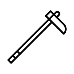 Outline Reaper Weapon icon