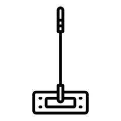 Outline Mop Stick icon