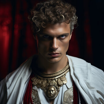 portrait of a Caligula Generative Ai