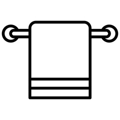 Outline Towel icon