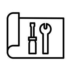 Outline Architect service tool icon