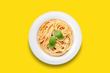 Italian dish, tasty pasta noodles