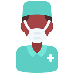 Male Nurse Icon