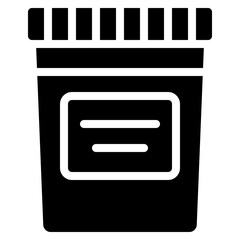 Urine Test Beaker Icon