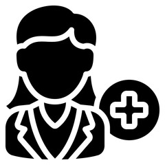 Female Doctor Icon