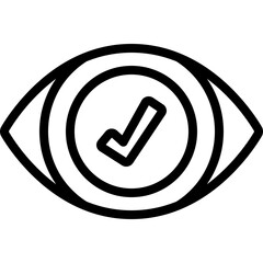 Vision Check Good Icon