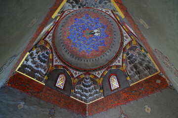 Gulruh Sultan Tomb, located in Bursa, Turkey, was built in the 16th century.