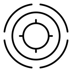 Outline Target icon