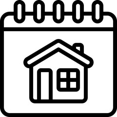 House Calendar Icon