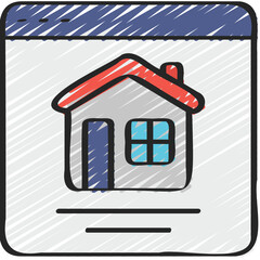 House Website Icon