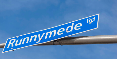 Obraz premium The Runnymede Road street Baugh 