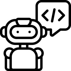 Robot Programmer Icon