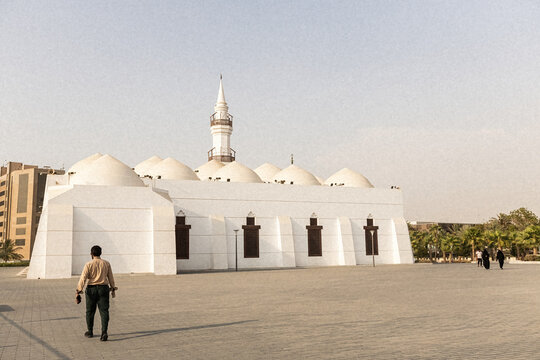 Jaffali Mosque near the lake in Jeddah Al Balad area Saudi Arabia