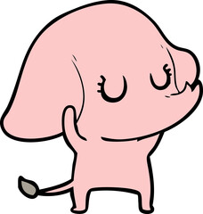 cute cartoon elephant