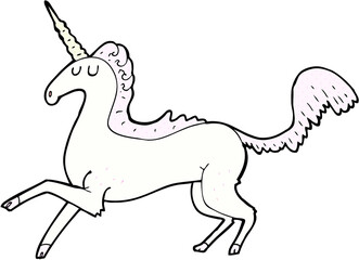 cartoon unicorn