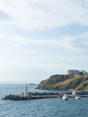 lighthouse on the island of island
