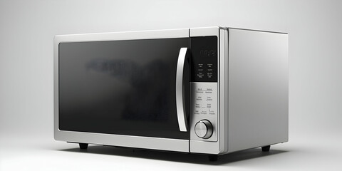 Fototapeta premium microwave oven isolated on white