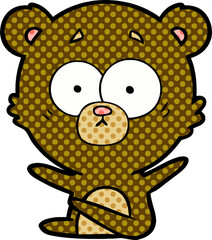 surprised bear cartoon