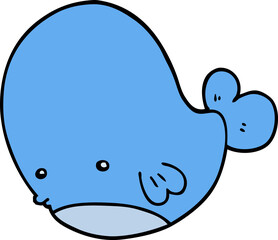cartoon whale