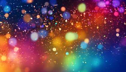 Fototapeta na wymiar Rainbow Glitter Background