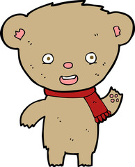 cartoon teddy bear