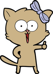 cartoon cat