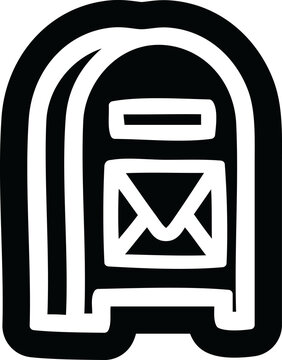 mail box icon symbol