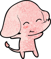 cute cartoon elephant