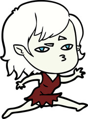 cartoon vampire girl