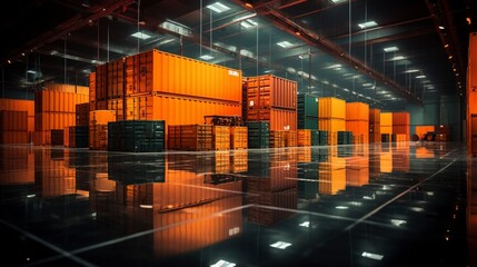 Efficient Warehouse Storage Space with Boxes