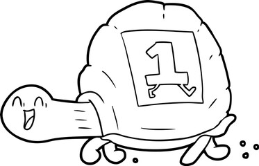 cartoon tortoise