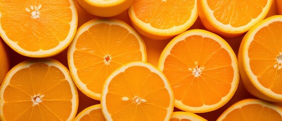 orange slices background