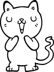 cartoon cat