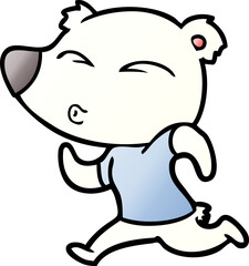 polar bear cartoon