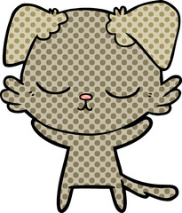cute cartoon dog