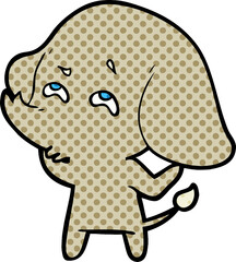 cartoon elephant remembering