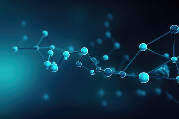 An intricate representation of a molecular network composed of numerous interconnected cells and lines. Ideal for science, connectivity, and complexity-themed visuals.