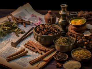 Traditional ayurveda herbs