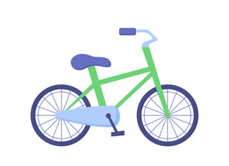 Modern bicycle vector concept