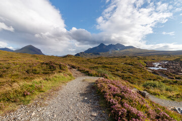 Landschaft auf der Insel Skye 