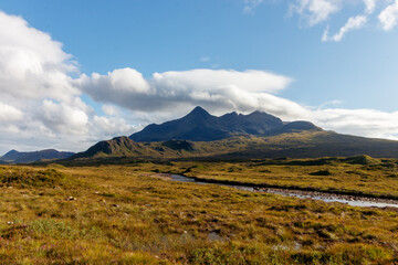 Landschaft auf Isle of Skye, Schottland 