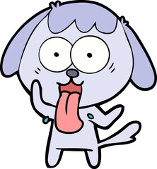 cute cartoon dog