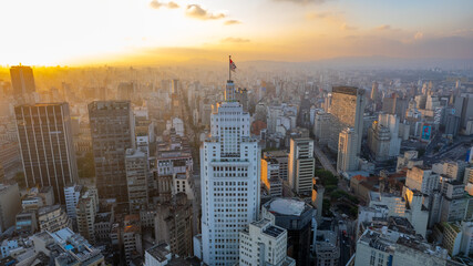 Obraz premium city skyline