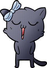 cartoon cat